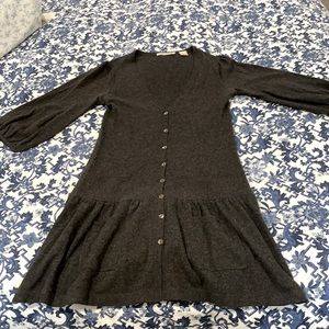 Autumn cashmere grey dress